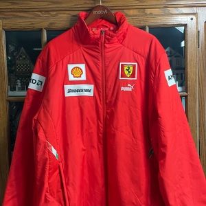 Red Ferrari Jacket from Puma